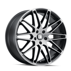 18x8 TOUREN TR75 5x100 Offset (40) Center Bore (56.1) Style #3275 | 3275 - 8844TM40 - Black Patch Performance - TOUR32758844TM40