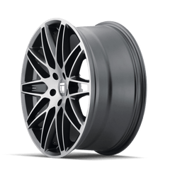 18x8 TOUREN TR75 5x100 Offset (40) Center Bore (56.1) Style #3275 | 3275 - 8844TM40 - Black Patch Performance - TOUR32758844TM40