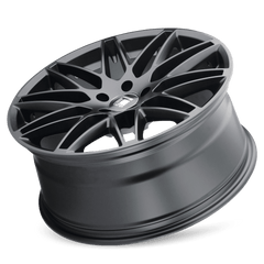 18x8 TOUREN TR75 5x4.5 Offset (40) Center Bore (72.6) Style #3275 | 3275-8865MB40 - Black Patch Performance - TOUR32758865MB40
