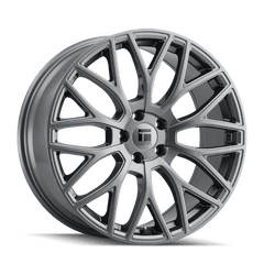 18x8 TOUREN TR76 5x4.5 Offset (35) Center Bore (72.6) Style #3276 | 3276 - 8865G35 - Black Patch Performance - TOUR32768865G35