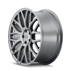 18x8 TOUREN TR76 5x4.5 Offset (35) Center Bore (72.6) Style #3276 | 3276 - 8865G35 - Black Patch Performance - TOUR32768865G35