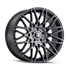 18x8 TOUREN TR78 5x100 Offset (40) Center Bore (56.1) Style #3278 | 3278 - 8844TM40 - Black Patch Performance - TOUR32788844TM40
