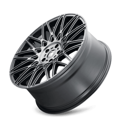 18x8 TOUREN TR78 5x100 Offset (40) Center Bore (56.1) Style #3278 | 3278 - 8844TM40 - Black Patch Performance - TOUR32788844TM40