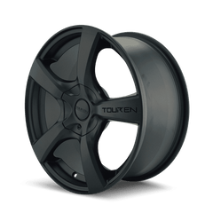 18x8 TOUREN TR9 5x110 5x115 Offset (40) Center Bore (72.62) Style #3190 | 3190 - 8811MB - Black Patch Performance - TOUR31908811MB