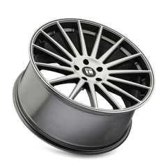 18x8 TOUREN TR92 5x4.5 Offset (35) Center Bore (72.6) Style #3292 | 3292 - 8865GT35 - Black Patch Performance - TOUR32928865GT35