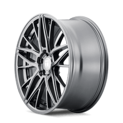 18x8 TOUREN TR93 5x4.25 Offset (35) Center Bore (63.5) Style #3293 | 3293 - 8831GT35 - Black Patch Performance - TOUR32938831GT35