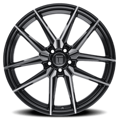 18x8 TOUREN TR94 5x112 Offset (35) Center Bore (66.6) Style #3294 | 3294 - 8845TG35 - Black Patch Performance - TOUR32948845TG35