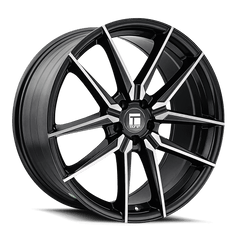 18x8 TOUREN TR94 5x120 Offset (35) Center Bore (72.56) Style #3294 | 3294 - 8812TG35 - Black Patch Performance - TOUR32948812TG35