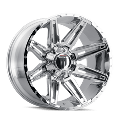 18x9 AMERICAN TRUXX BOOM 6x135 6x5.5 Offset ( - 12) Center Bore (106.1) Style #AT1903 | AT1903 - 8937C - 12 - Black Patch Performance - AMERAT19038937C12