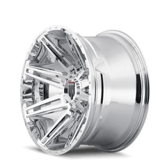 18x9 AMERICAN TRUXX BOOM 8x180 Offset ( - 12) Center Bore (124.2) Style #AT1903 | AT1903 - 8978C - 12 - Black Patch Performance - AMERAT19038978C12