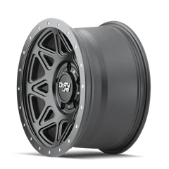 18x9 DIRTY LIFE THEORY 5x5 Offset (0) Center Bore (78.1) Style #9305 | 9305 - 8973MB - Black Patch Performance - DIRT93058973MB