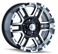 18x9 ION 179 5x135 Offset (0) Center Bore (87) Style #179 | 179 - 8935B - Black Patch Performance - ION1798935B