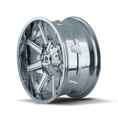 18x9 MAYHEM ARSENAL 8x180 Offset (18) Center Bore (124.1) Style #8104 | 8104 - 8978C18 - Black Patch Performance - MAYH81048978C18
