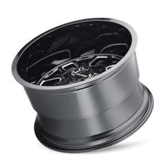 18x9 MAYHEM COGENT 8x170 Offset (0) Center Bore (125.2) Style #8107 | 8107 - 8970BM - Black Patch Performance - MAYH81078970BM