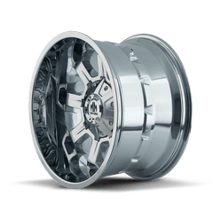 18x9 MAYHEM COMBAT 8x6.5 8x170 Offset ( - 12) Center Bore (130.8) Style #8105 | 8105 - 8976C - Black Patch Performance - MAYH81058976C