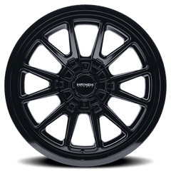 18x9 MAYHEM INTREPID 6x135 6x5.5 Offset ( - 12) Center Bore (106) Style #8116 | 8116 - 8937B - Black Patch Performance - MAYH81168937B