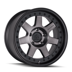 18x9 MAYHEM PRODIGY 6x5.5 Offset (0) Center Bore (106) Style #8300 | 8300 - 8983TZ - Black Patch Performance - MAYH83008983TZ