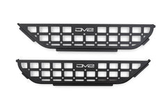 DV8 MPJL-07 2018-2026 Jeep Wrangler JL & 2020-2026 Gladiator JT - Slim Front Door MOLLE Pockets