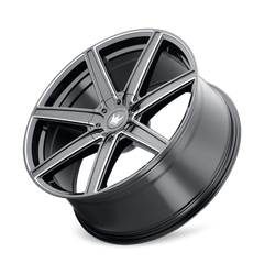 20x8.5 MAZZI LAGUNA 5x4.25 5x4.5 Offset (35) Center Bore (72.6) Style #376 | 376-2814B - Wheel from Black Patch Performance