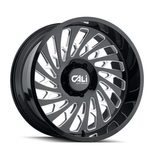 20x9 CALI OFF-ROAD SWITCHBACK 8x6.5 Offset (0) Center Bore (130.8) Style #9108 | 9108-2981BM - CALI OFF-ROAD - Wheel