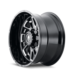 24x14 AMERICAN TRUXX BLADE 5x5 Offset (-76) Center Bore (78.1) Style #AT1905 | AT1905-24473M-76 - Wheel from Black Patch Performance