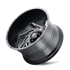 24x14 AMERICAN TRUXX SPIRAL 5x5.5 Offset (-76) Center Bore (87.1) Style #AT1906 | AT1906-24485M-76 - Wheel from Black Patch Performance