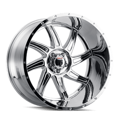 24x14 AMERICAN TRUXX VORTEX 6x5.5 Offset (-76) Center Bore (106.1) Style #AT162 | AT162-24483C-76 - AMERICAN TRUXX - Wheel