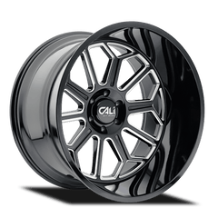 24x14 CALI OFF-ROAD AUBURN 6x135 Offset (-76) Center Bore (87.1) Style #9117 | 9117-24436BM - CALI OFF-ROAD - Wheel
