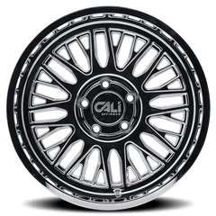 24x14 CALI OFF-ROAD VERTEX 6x135 Offset (-76) Center Bore (87.1) Style #9116 | 9116-24436C - Wheel from Black Patch Performance