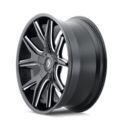 24x9.5 KRAZE SPLTZ 5x115 5x120 Offset (18) Center Bore (74.1) Style #KR146 | KR146-24918M18 - Wheel from Black Patch Performance
