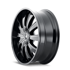 24x9.5 MAZZI ROLLA 5x5 5x5.5 Offset (18) Center Bore (87) Style #374 | 374-24952B - Wheel from Black Patch Performance