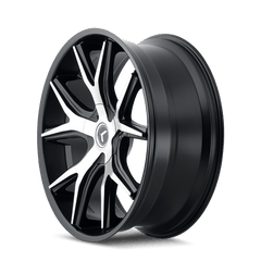 26x10 KRAZE SPLTZ 5x5 5x5.5 Offset (18) Center Bore (87) Style #KR146 | KR146-26152BM18 - Wheel from Black Patch Performance