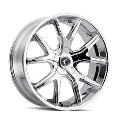26x10 KRAZE SPLTZ 5x5 5x5.5 Offset (18) Center Bore (87) Style #KR146 | KR146-26152C18 - KRAZE - Wheel