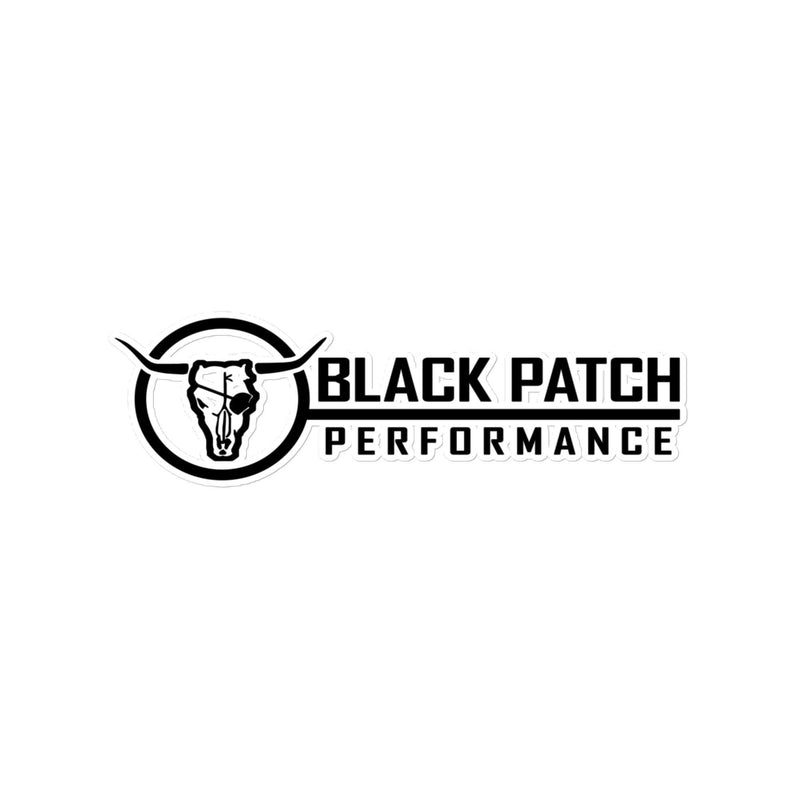 Large Black Patch Sticker - Black Patch Performance - 3041482_16362