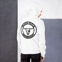 Circle Back Gildan Hoodie Light Colors with Black Ink - Black Patch Performance - Black Patch Performance - 3966269_5522