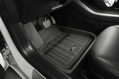 2022 Tesla 3 Floor Mat Set - Front and Rear - Black Patch Performance - 3DMAE1TL02601809