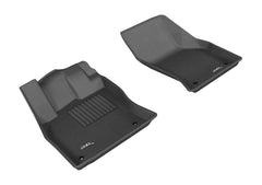 Audi Floor Mat Set - Front - Black Patch Performance - 3DMAL1AD03311509