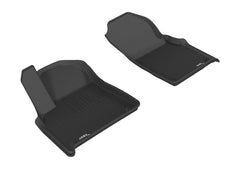 Audi Floor Mat Set - Front - Black Patch Performance - 3DMAL1AD04011509