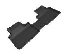 Audi Floor Mat Set - Rear - Black Patch Performance - 3DMAL1AD05921509