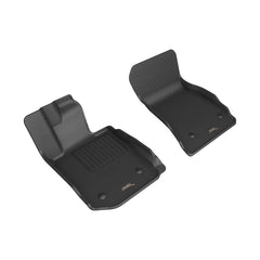 22 - 23 BMW 230i Floor Mat Set - Front - Black Patch Performance - 3DMAL1BM12511509