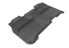 Chevrolet, GMC (Crew Cab Pickup) Floor Mat Set - Rear - Black Patch Performance - 3DMAL1CH04021509