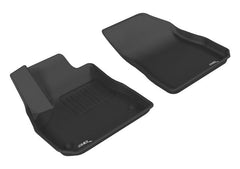 Chevrolet Floor Mat Set - Front - Black Patch Performance - 3DMAL1CH07711509
