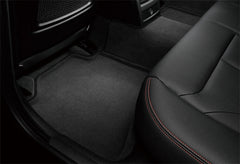 20 - 23 Chevrolet Corvette (Coupe) Floor Mat Set - Front - Black Patch Performance - 3DMAL1CH09604709