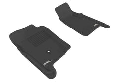 98-11 Ford Ranger Floor Mat Set - Front - Black Patch Performance - 3DMAL1FR02611509