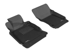 INFINITI Floor Mat Set - Front - Black Patch Performance - 3DMAL1IN01511509