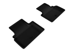 INFINITI Floor Mat Set - Rear - Black Patch Performance - 3DMAL1IN01721509