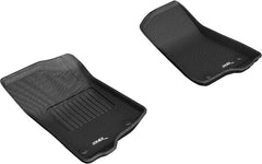 Jeep Floor Mat Set - Front - Black Patch Performance - 3DMAL1JP01911509