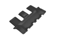 21 - 22 Kia Sorento Floor Mat Set - Third Row - Black Patch Performance - 3DMAL1KA06231509