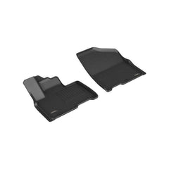 2022 Kia Carnival Floor Mat Set - Front - Black Patch Performance - 3DMAL1KA06411509