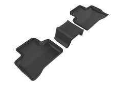 Mercedes-Benz Floor Mat Set - Rear - Black Patch Performance - 3DMAL1MB07921509